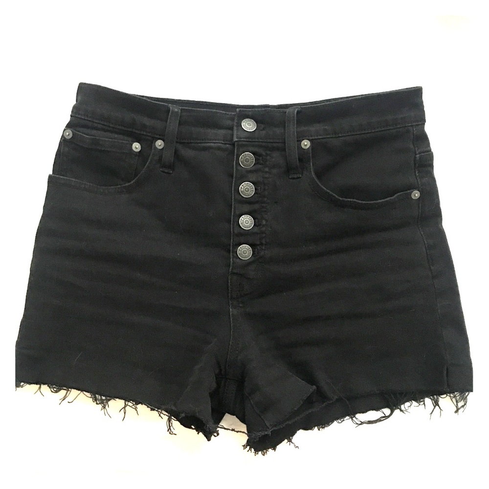 Madewell High Waisted Jeans Shorts
